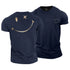 Men's Simple Smiley Cotton T-Shirt